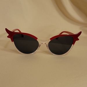 NWOT Flame Cat Eye Sunglasses